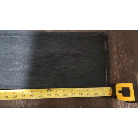 Guess Belmont Flare Women's 31 Stretch Denim Jeans Dark Wash Blue Classic Basic - Picture 8 of 9